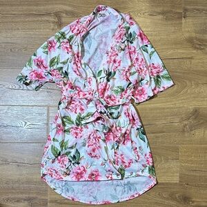 Show Me Your MuMu Brie Robe Garden of Blooms One Size